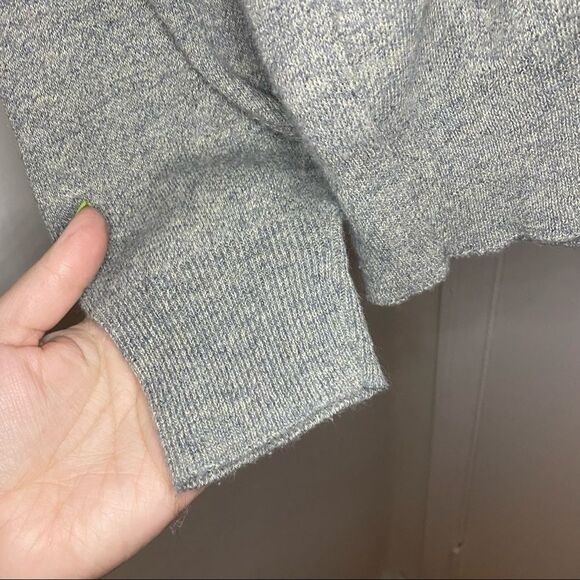 Furst of a Kind Repurposed Lace Up Sweater Size M - Picture 4 of 7